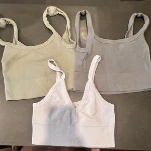 Set of 3 tanks. Casual tanks for everyday wear.